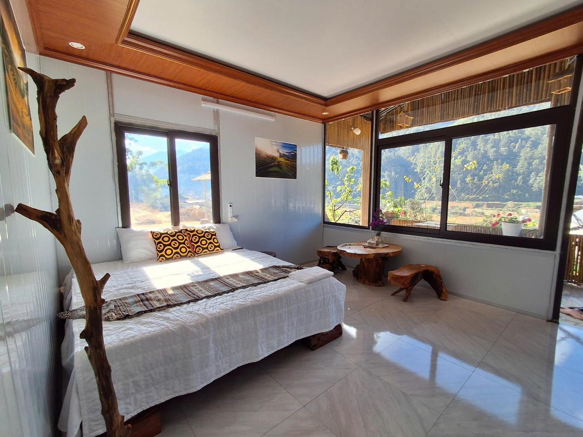 Mu Cang Homestay Lao San Chay Екстер'єр фото